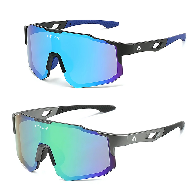 Kit 2 Windproof - Óculos de Sol para Corrida Ciclismo