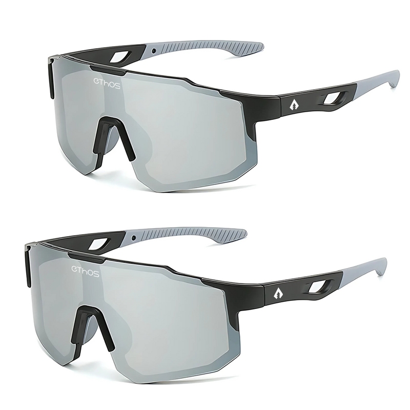 Kit 2 Windproof - Óculos de Sol para Corrida Ciclismo