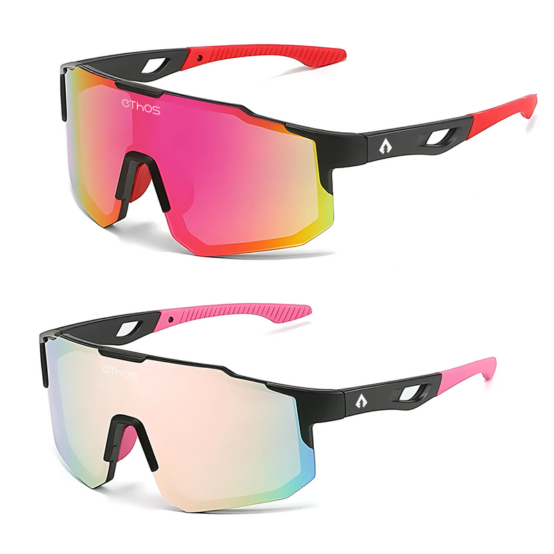 Kit 2 Windproof - Óculos de Sol para Corrida Ciclismo