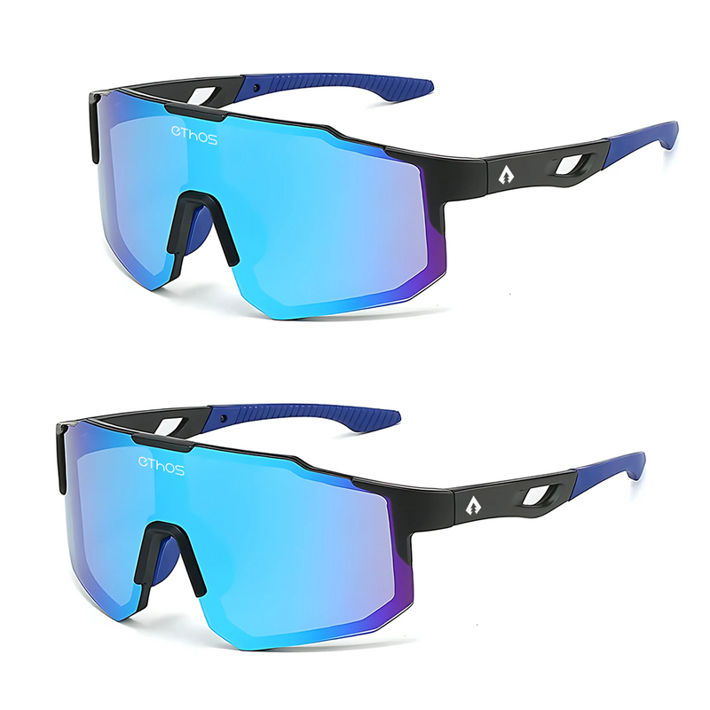 Kit 2 Windproof - Óculos de Sol para Corrida Ciclismo