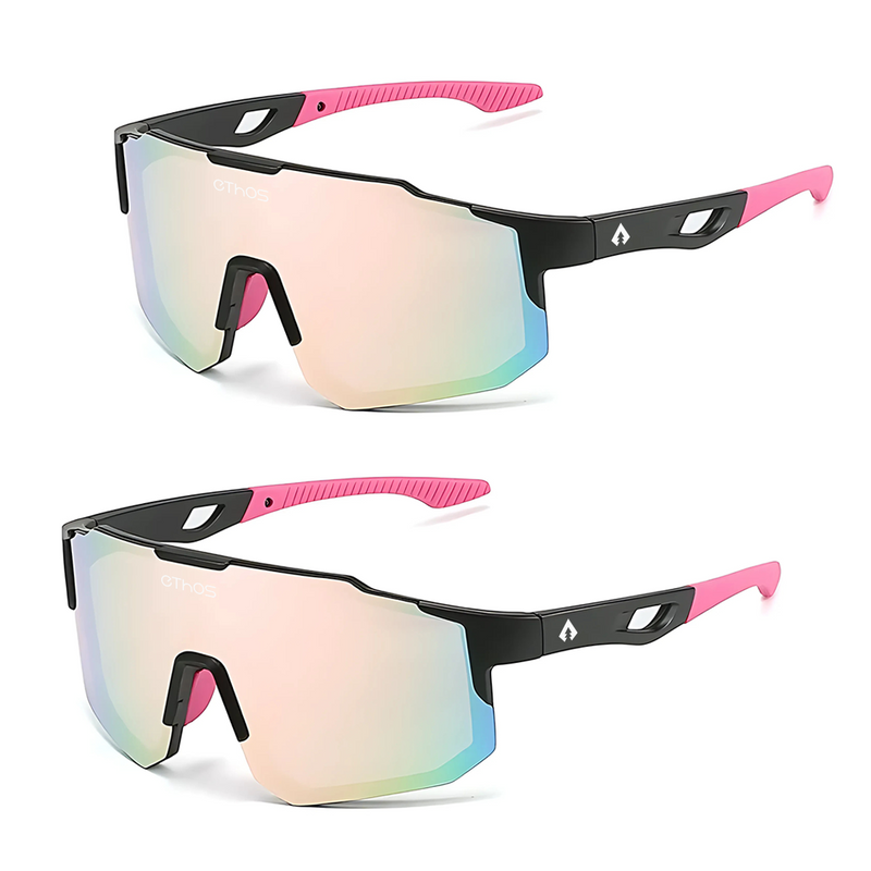 Kit 2 Windproof - Óculos de Sol para Corrida Ciclismo
