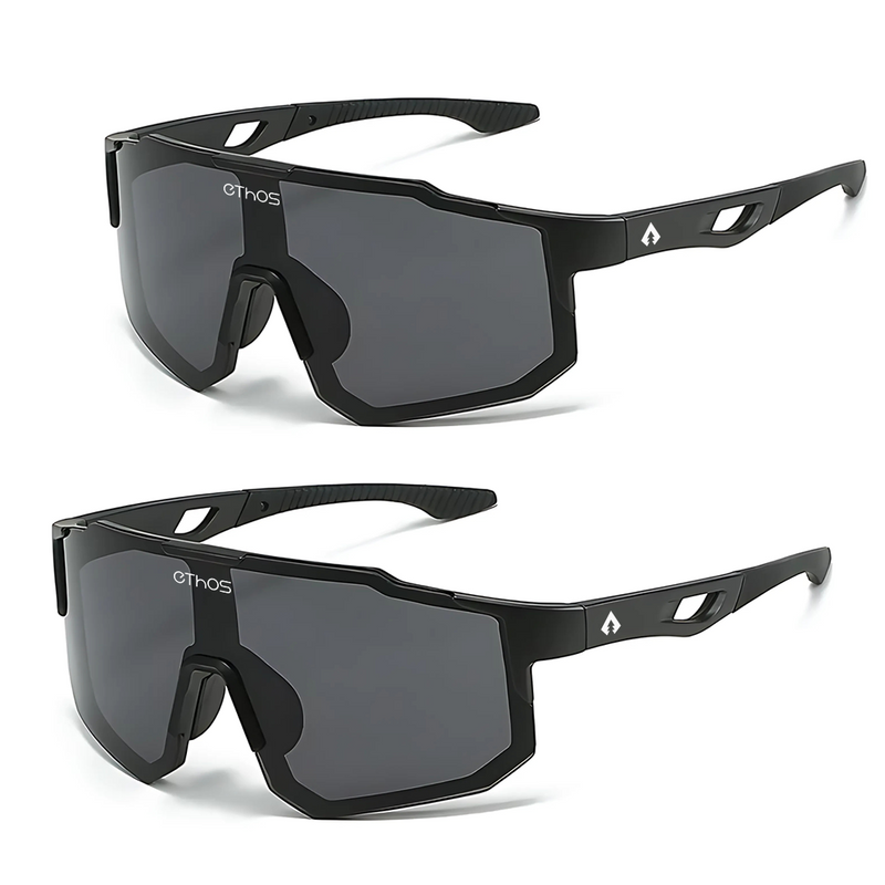 Kit 2 Windproof - Óculos de Sol para Corrida Ciclismo