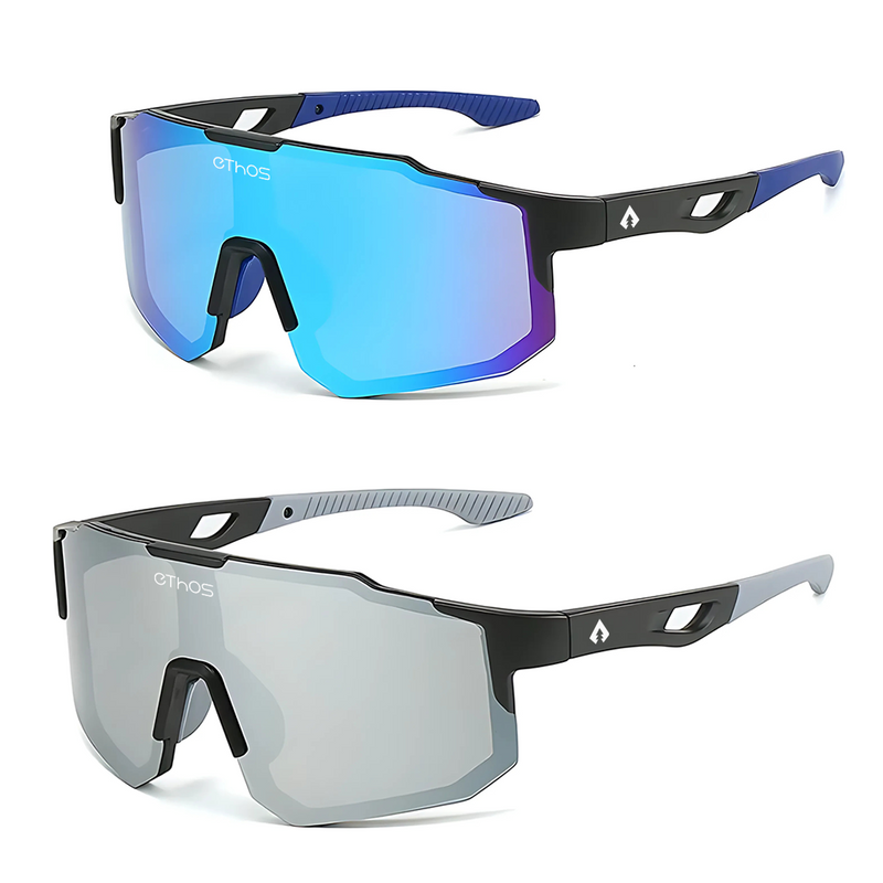 Kit 2 Windproof - Óculos de Sol para Corrida Ciclismo